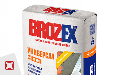 Штукатурка Brozex 25 кг для стен в Красноярске