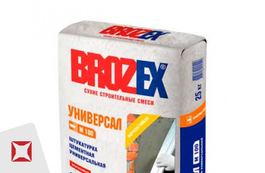 Штукатурка Brozex 25 кг для внутренней отделки в Красноярске