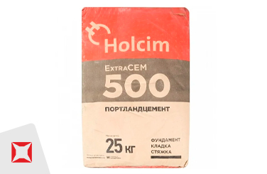 Цемент для тротуарной плитки ЦЕМ II/А-И 25 кг Holcim ГОСТ 31108-2020 в Красноярске