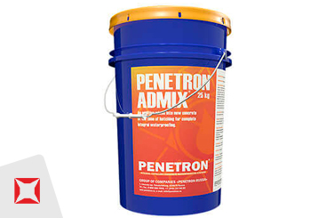 Гидроизоляционная смесь Пенетрон 25 кг цементная