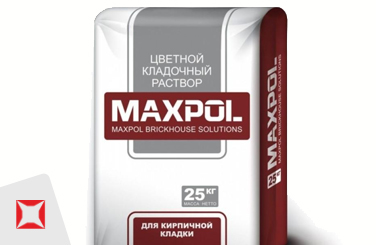 Кладочная смесь Maxpol М200 25 кг для кирпича