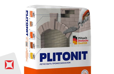 Кладочная смесь Plitonit 20 кг для печей серая
