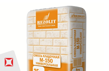 Кладочная смесь Rezolit М150 25 кг цементная
