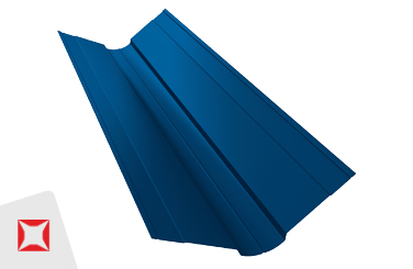 Планка ендовы синяя 300х300х2000 мм