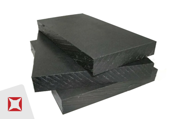 Полиацеталь листовой чёрный ПОМ-С 6х1000х1000 мм