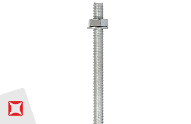 Шпилька для химического анкера 6х75 мм М6 ГОСТ 24705-2004 инъекционная